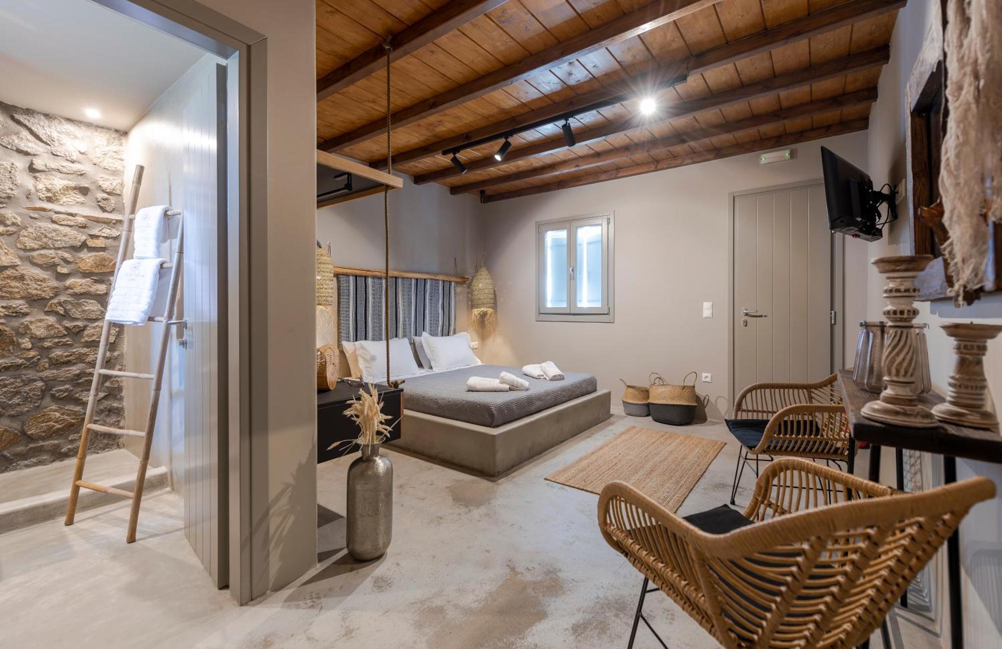 Апартаменты White And Grey Mykonos Town Экстерьер фото